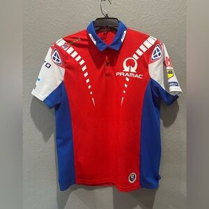 Official Pramac ducati polo shirt  Men’s Sz XL Pre Owned Fair Condition